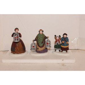 Dept 56 Dickens Village - The Bird Seller, Set of 3